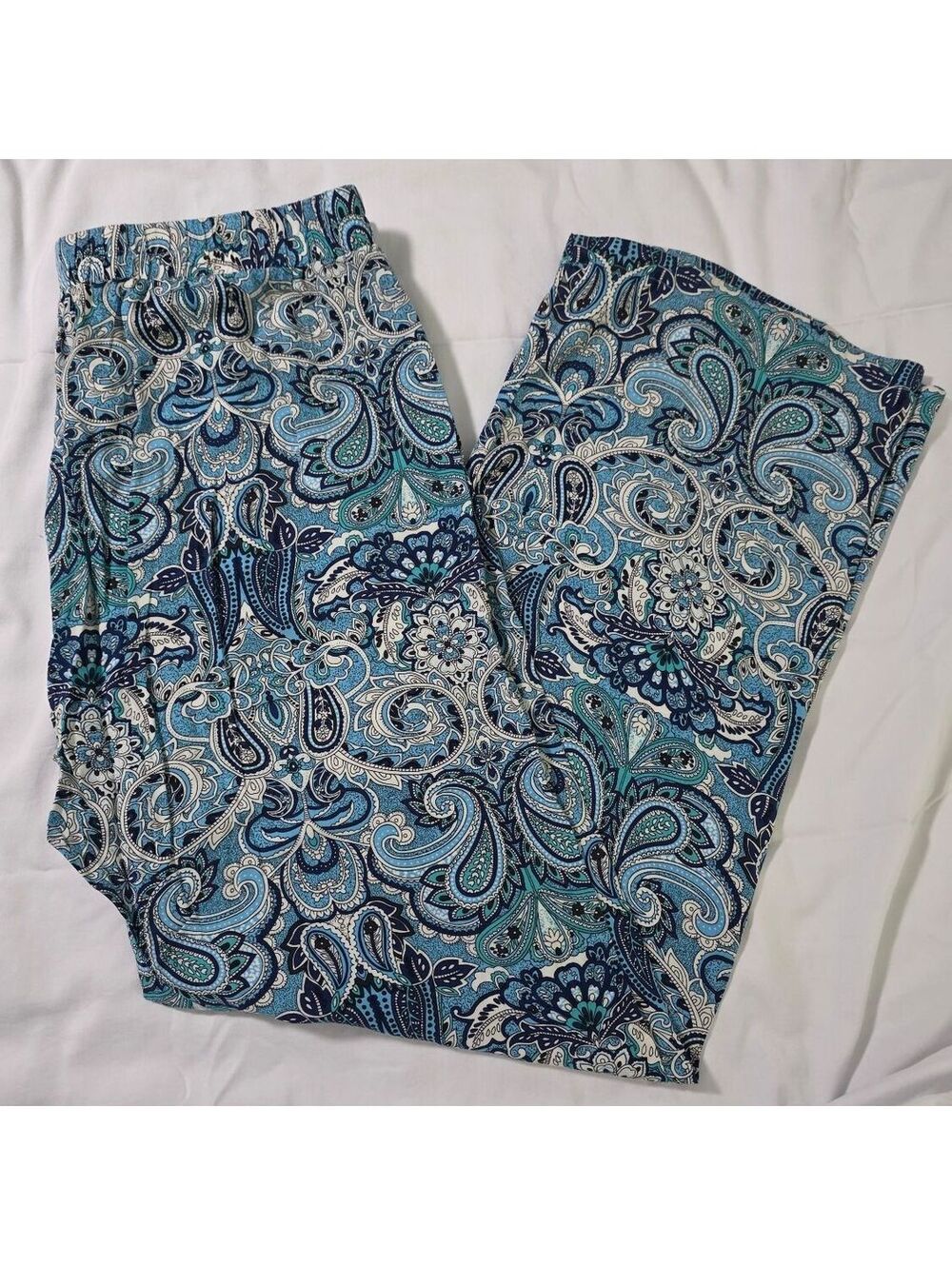 Hester & Orchard Collection Women's XL Paisley Patterned Lounge Pants